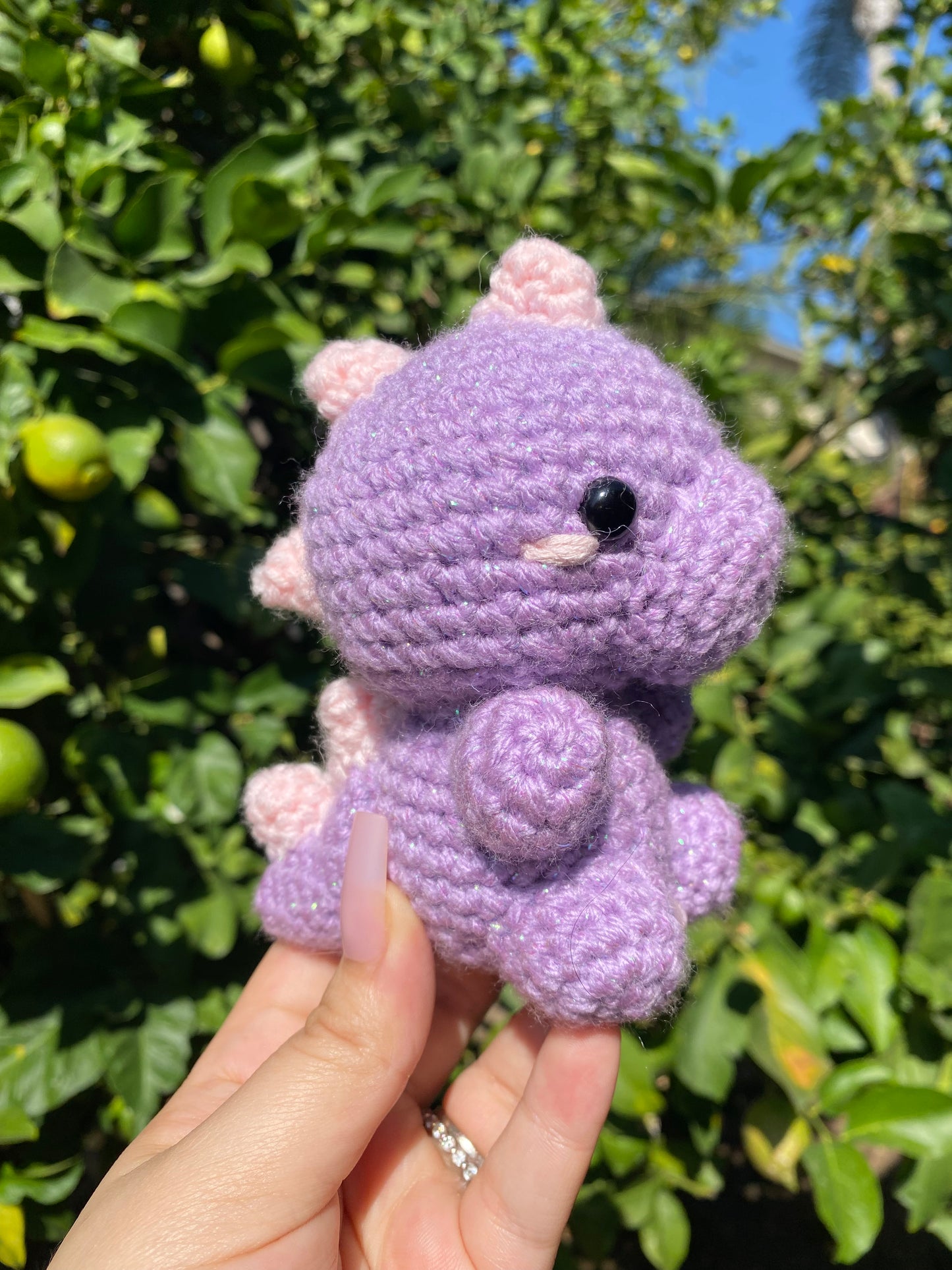 Emily the Sparkly Mini Dinosaur {Mini Dinosaur Collection}