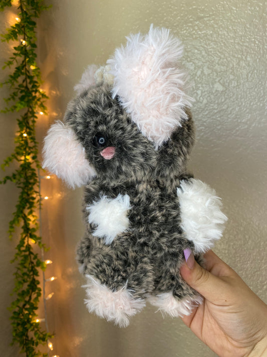 Fuzzy Cow Crochet Plushie - MADE TO ORDER